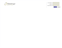 Tablet Screenshot of hosky.emeetingsonline.com